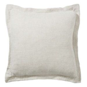 NWT Pottery Barn Belgian Flax Linen Waffle Euro Shams (Set of Two)